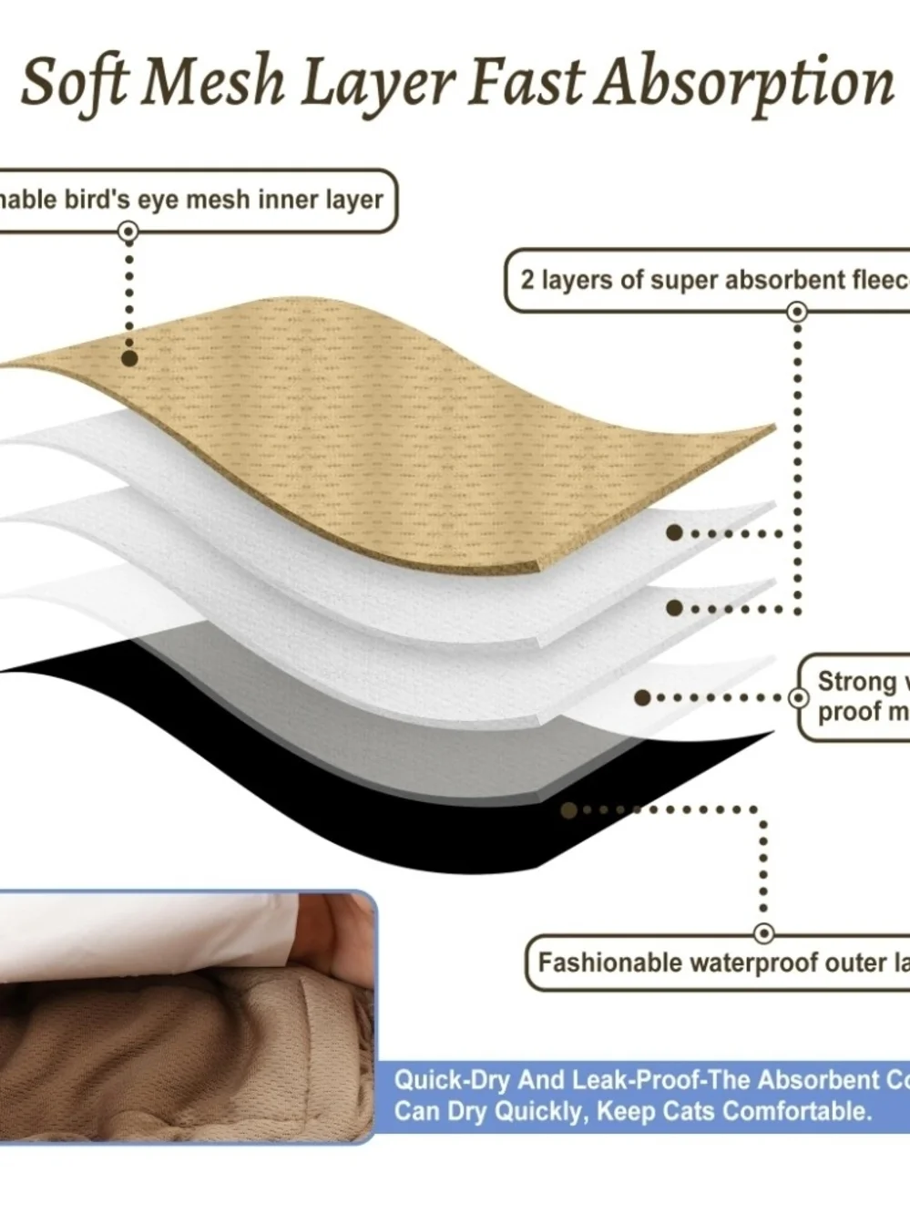 5 Dog Diapers Male Reusable Doggie Incontinence Excitable Urination Wrap Large L
